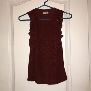 Sparkly Madewell Tank Sz S